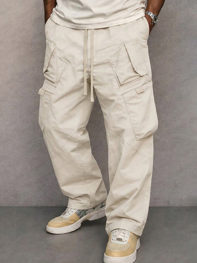 Leo - Straight Fit Utility Cargo Pants
