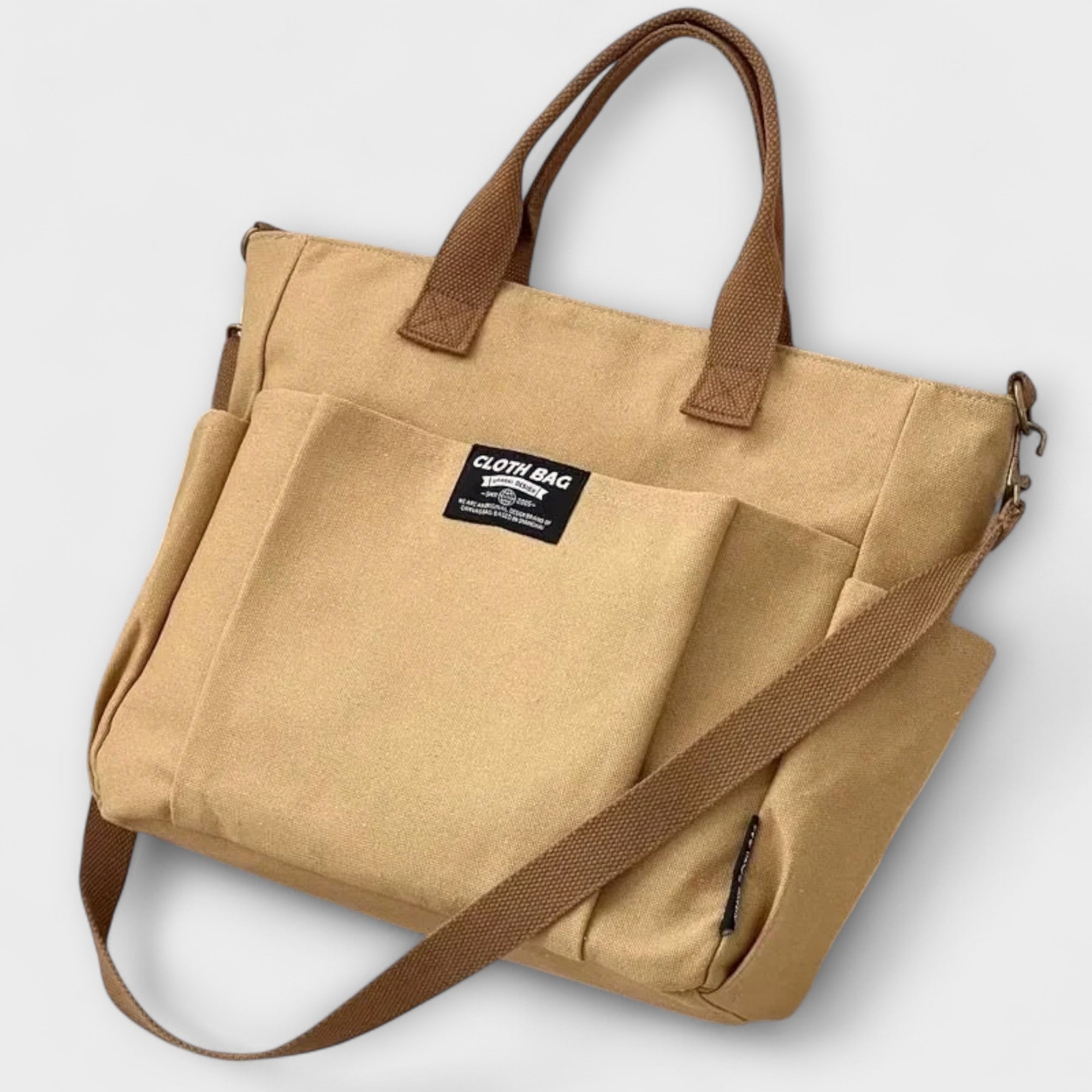 Olivia - Schlichte Canvas-Tasche