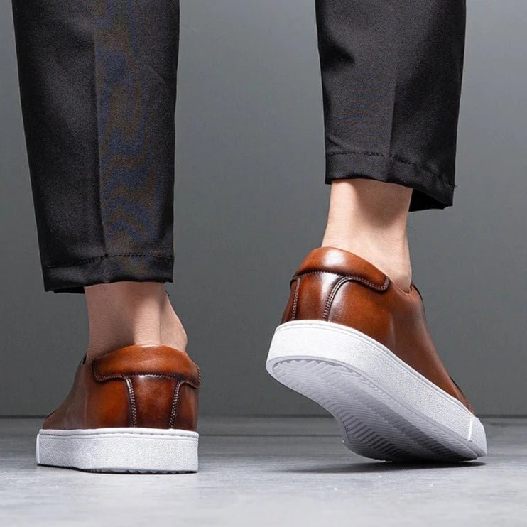 Enzo | Herren Leder Sneakers