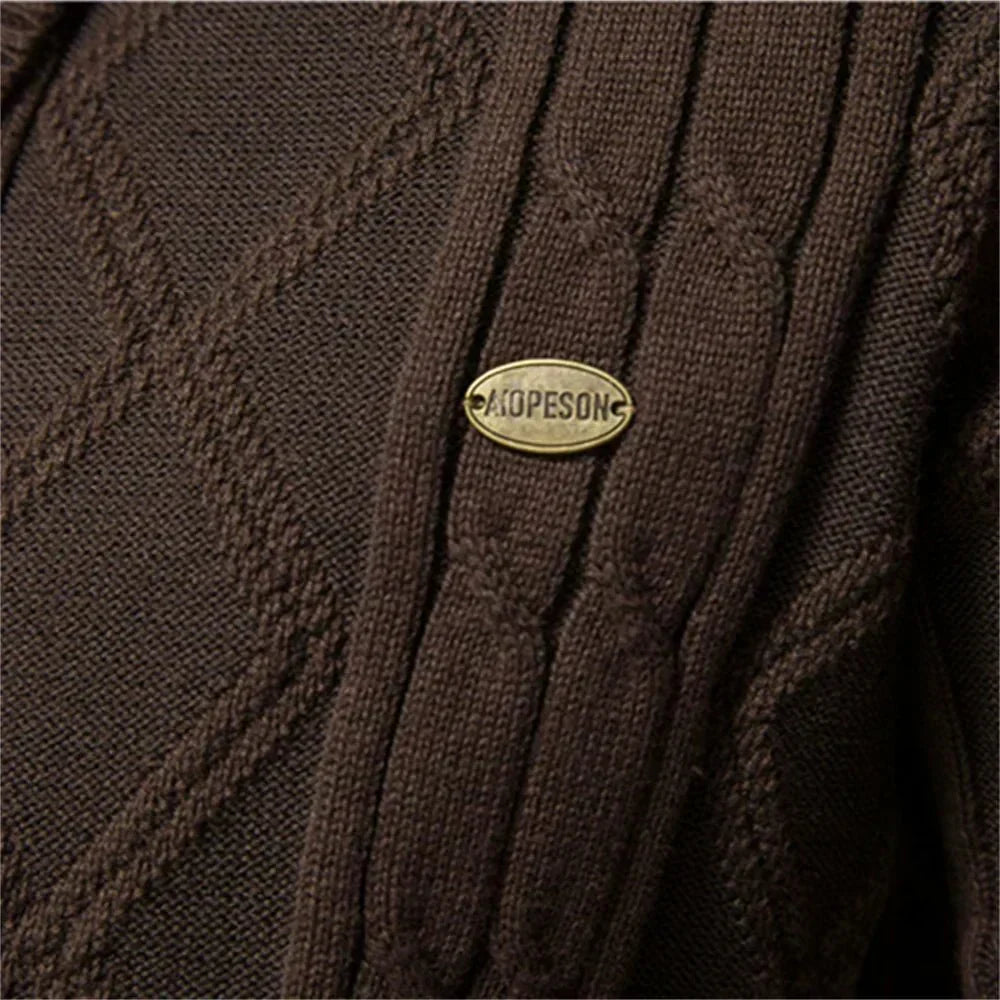 Waldemar | Herren Strickjacke mit Knopfleiste