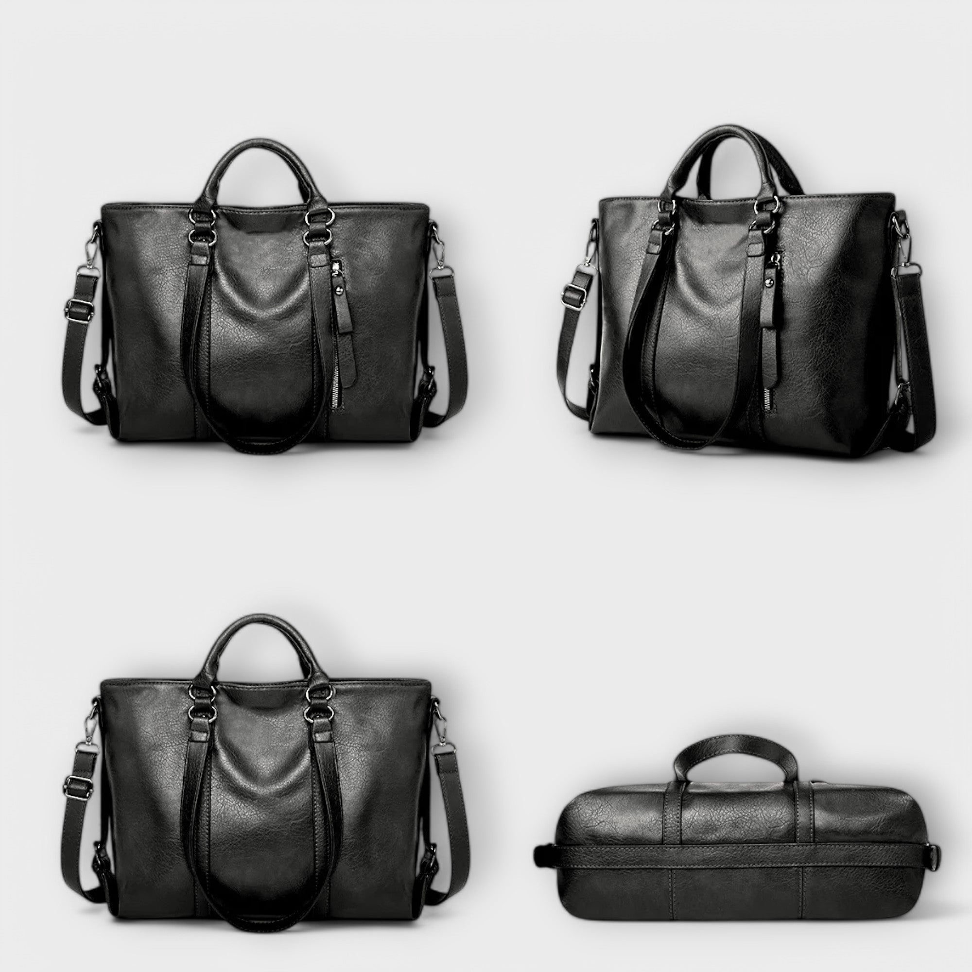 Olivia - Geräumige Ledertasche