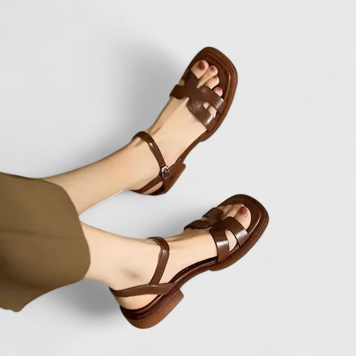 Elena | Elegante Flache Sandalen für Damen