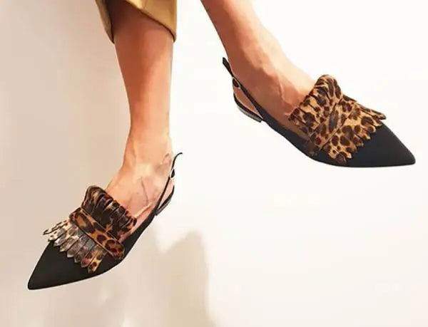Offene Fersen Pumps