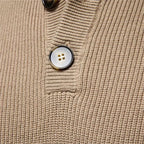 Konrad | Eleganter Herrenpullover mit Knopfdetails