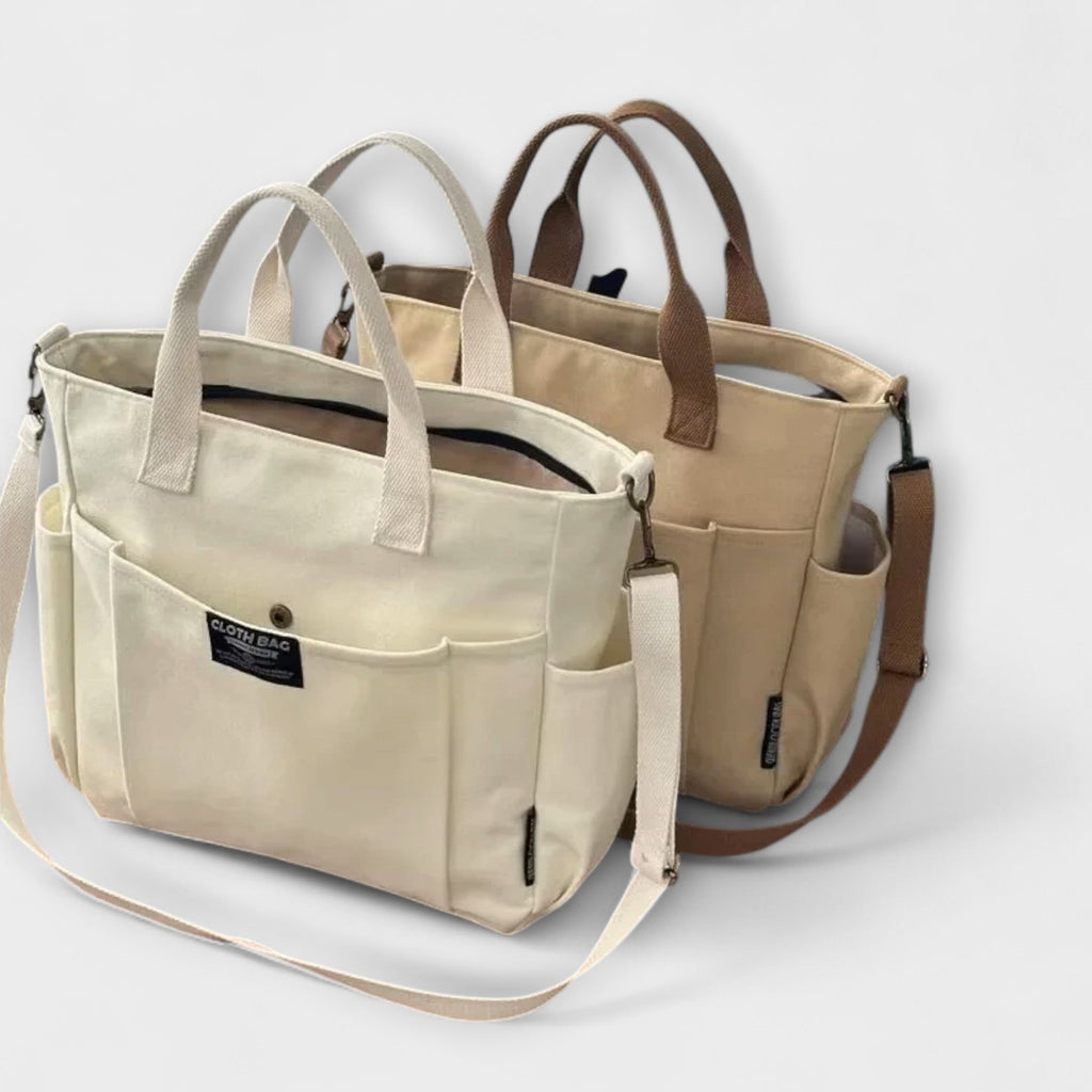 Olivia - Schlichte Canvas-Tasche