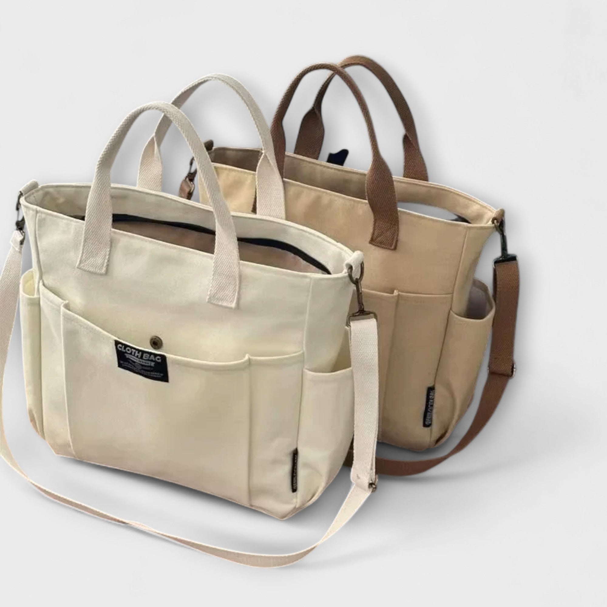 Olivia - Schlichte Canvas-Tasche
