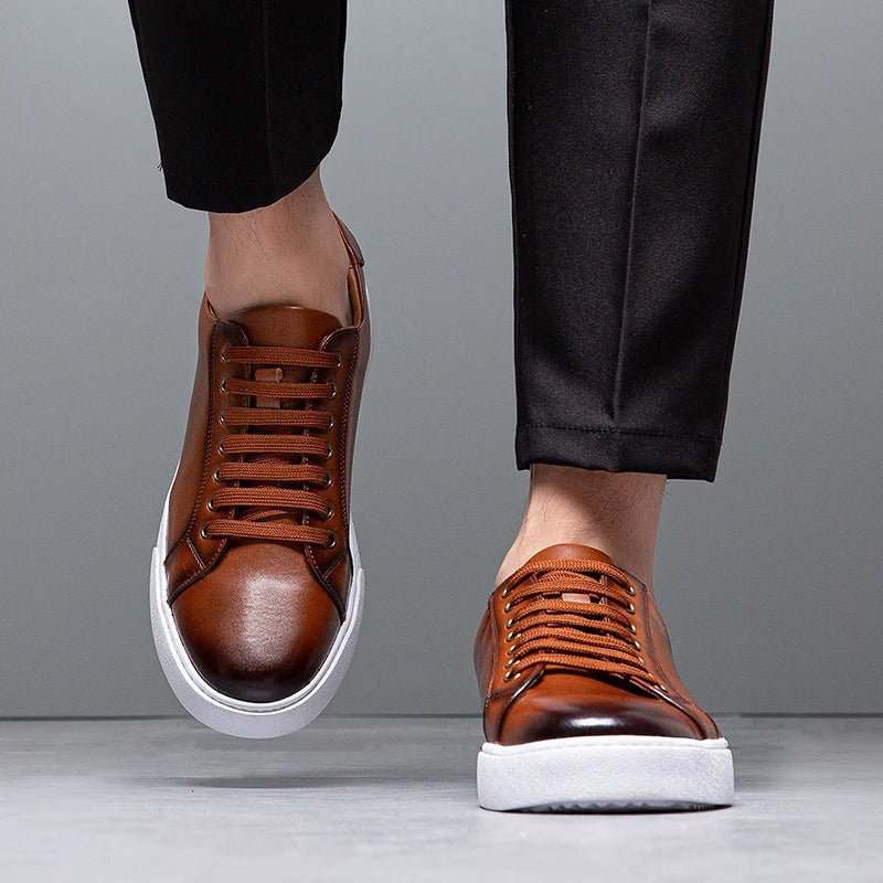 Enzo | Herren Leder Sneakers