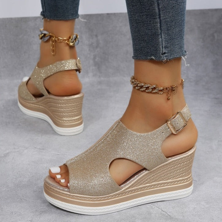 Ines | Bequeme Keilsandalen für entspannte Tage