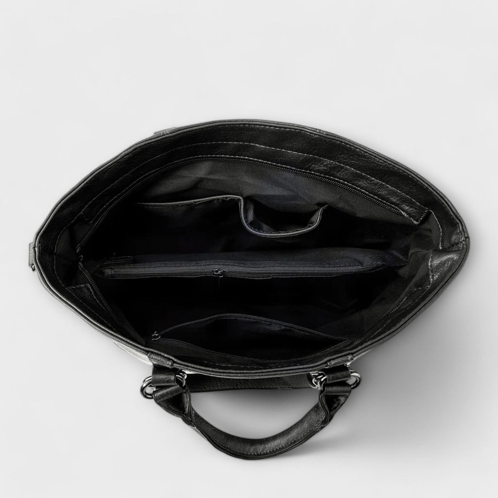 Olivia - Geräumige Ledertasche