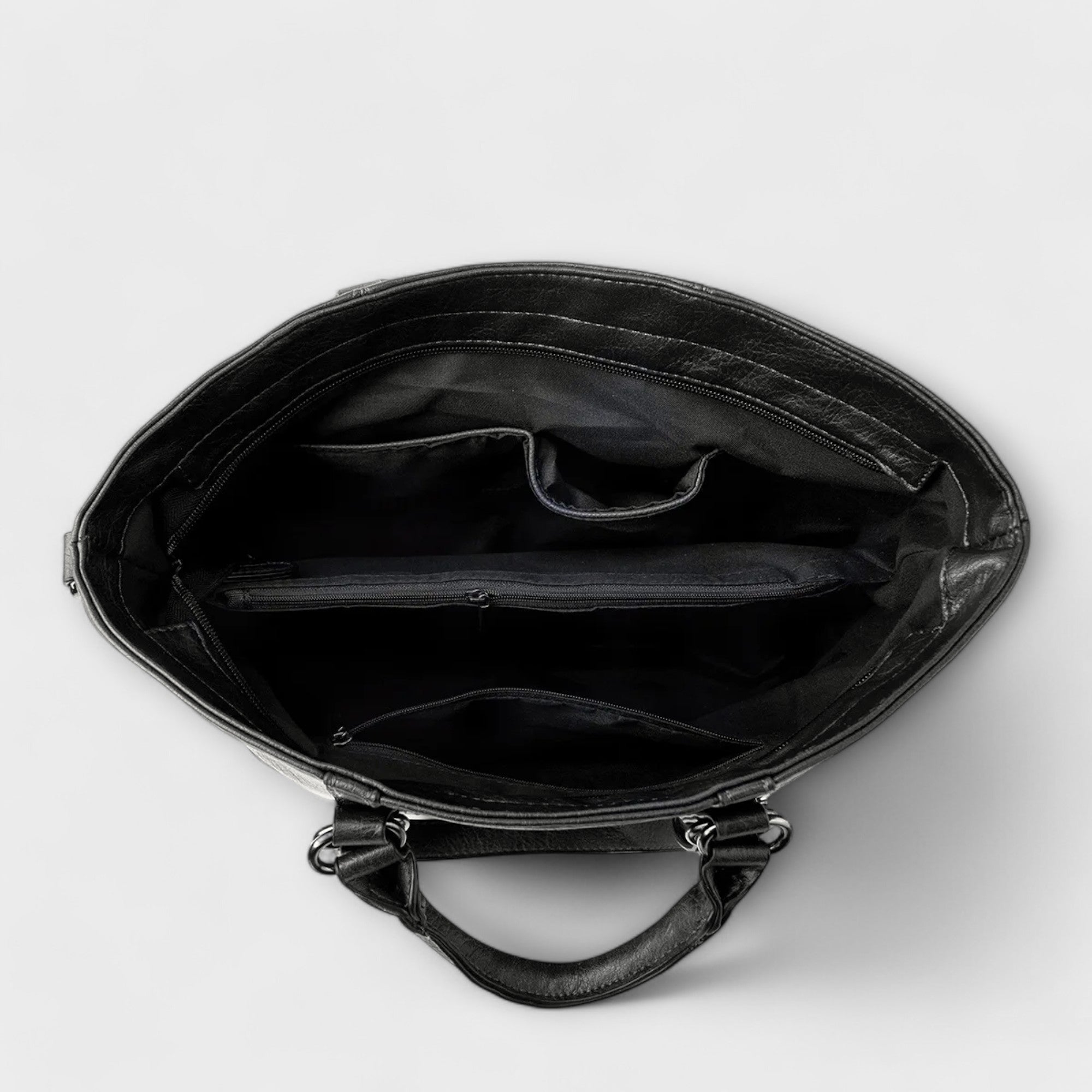 Olivia - Geräumige Ledertasche