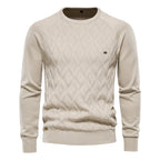 Theodor | Herrenpullover im Rautendesign
