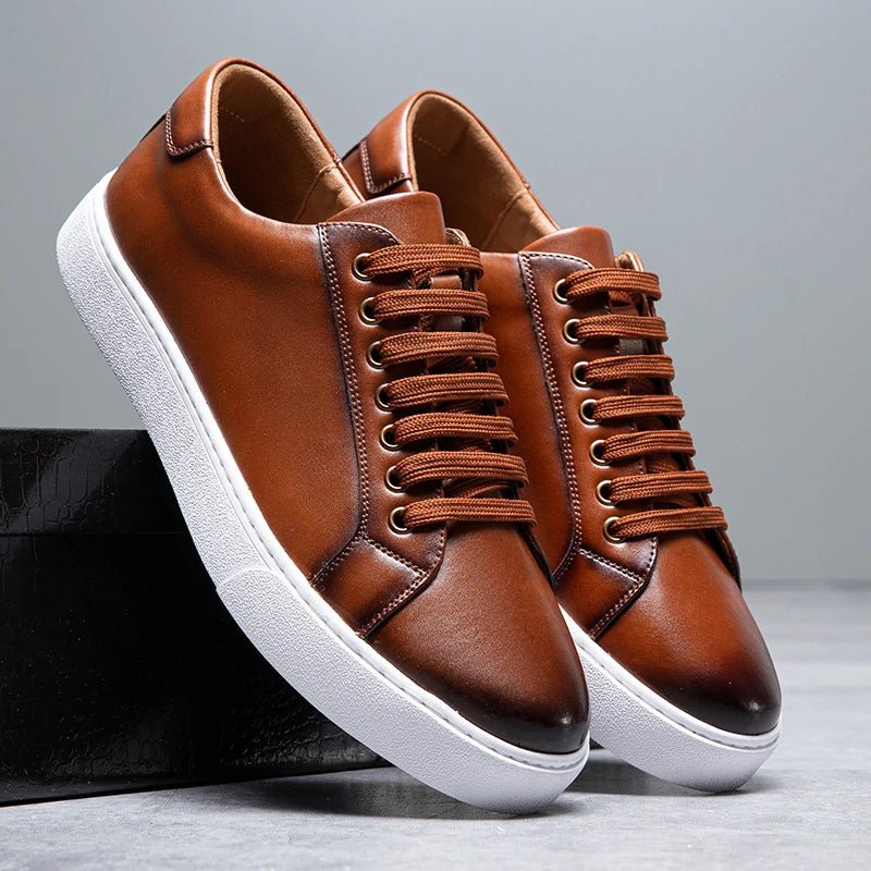 Enzo | Herren Leder Sneakers