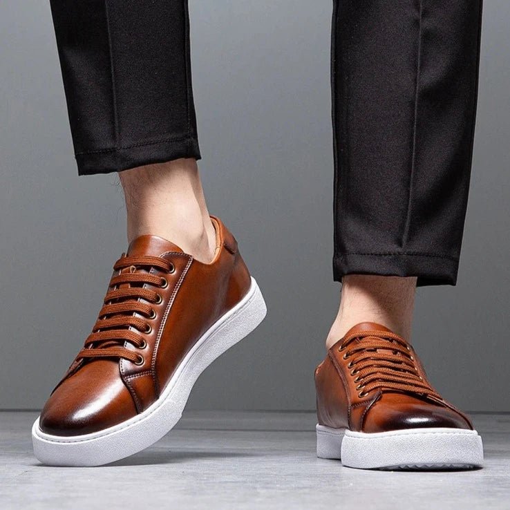 Enzo | Herren Leder Sneakers