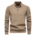 Konrad | Eleganter Herrenpullover mit Knopfdetails