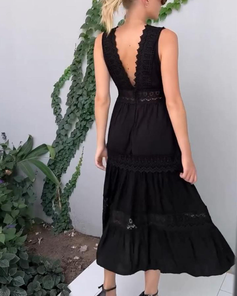 Liv™ | Schwarz und Weiß Kleid