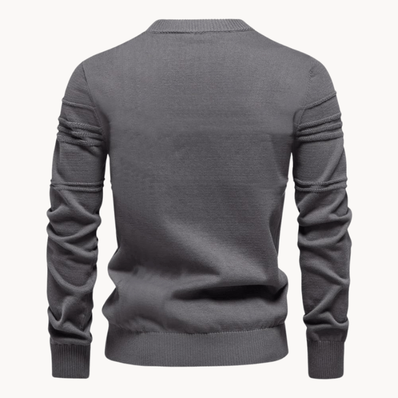 Burkhard | Eleganter Herrenpullover im Karomuster