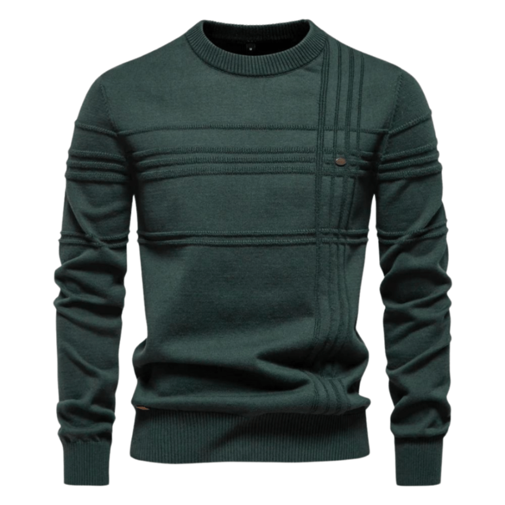 Burkhard | Eleganter Herrenpullover im Karomuster