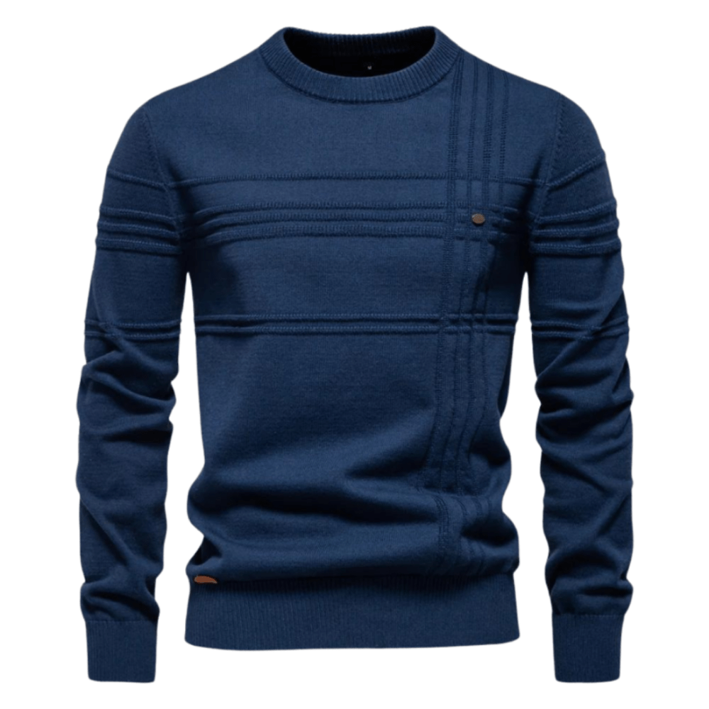 Burkhard | Eleganter Herrenpullover im Karomuster