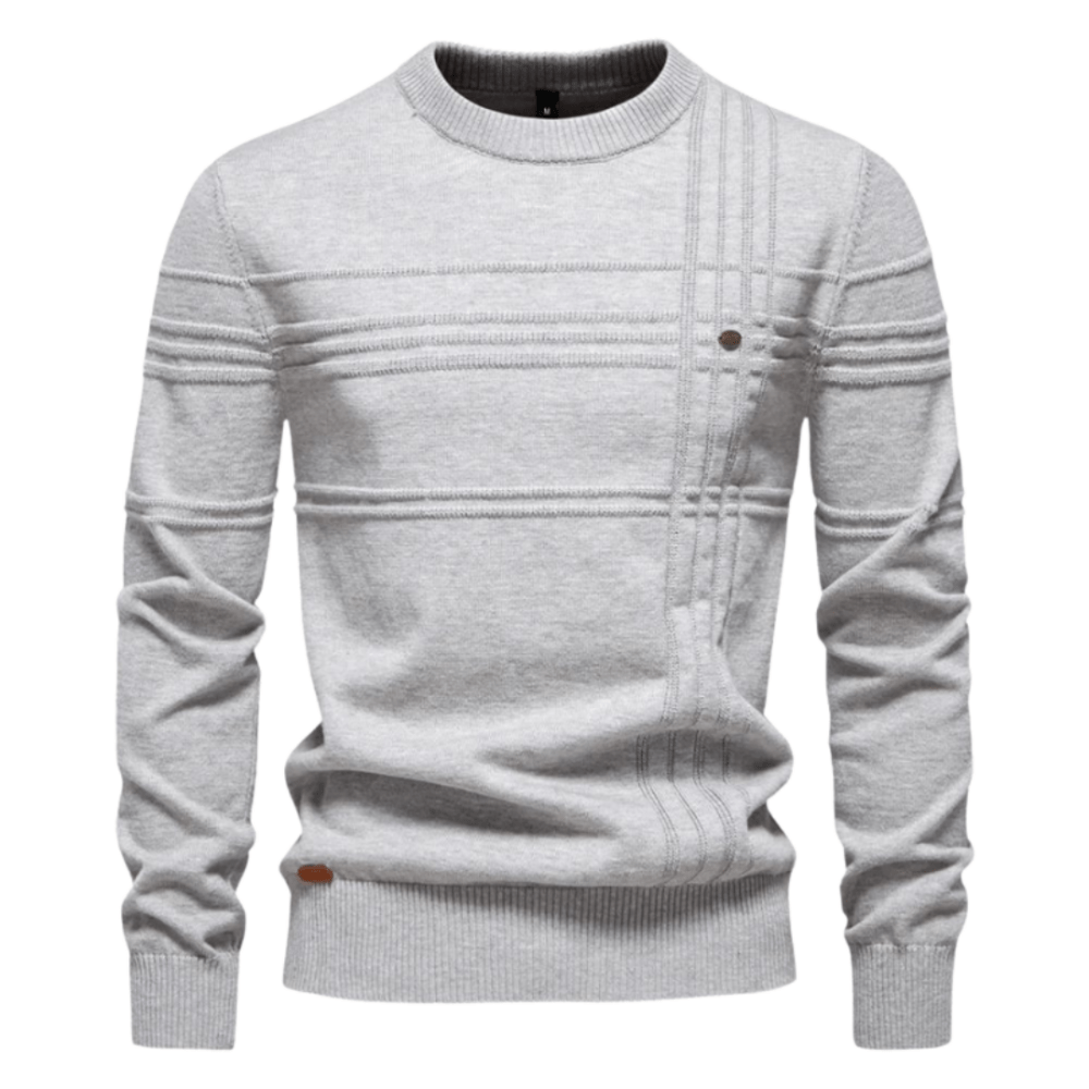 Burkhard | Eleganter Herrenpullover im Karomuster
