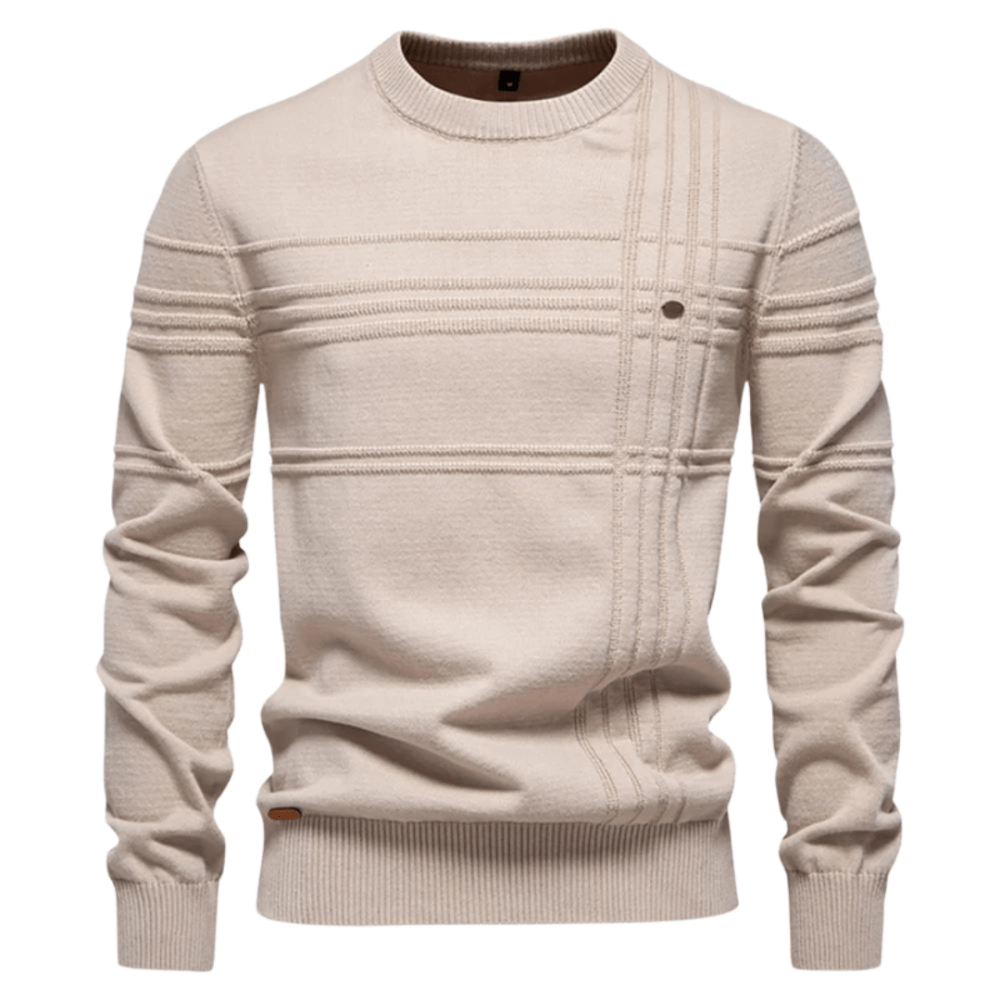 Burkhard | Eleganter Herrenpullover im Karomuster
