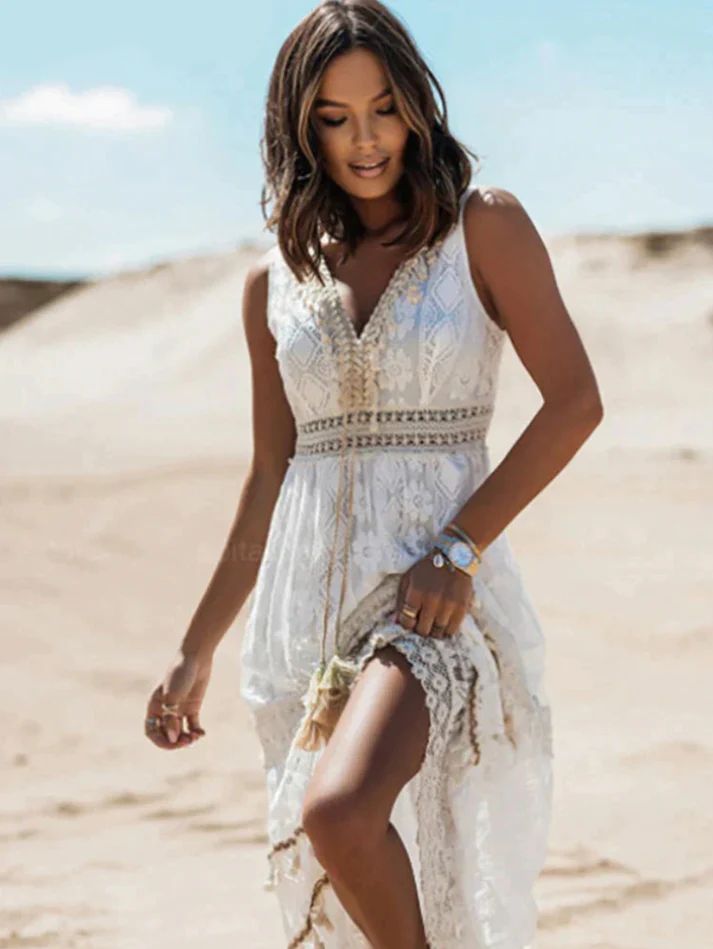 Emyrson | Quasten-Drawstring Dress