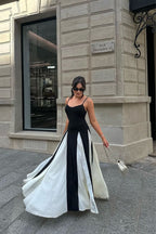 Elianna | Gestreiftes Maxi-Kleid