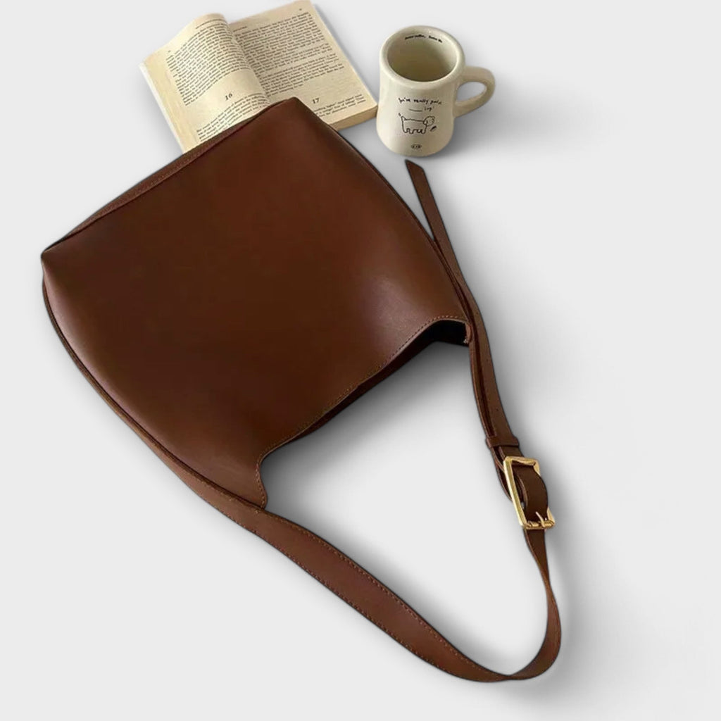 Olivia – Stilvolle Leder-Schultertasche