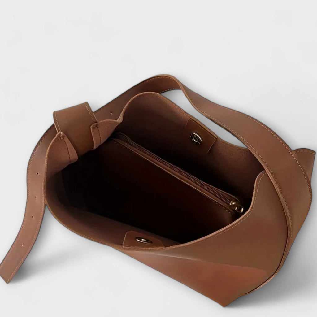Olivia – Stilvolle Leder-Schultertasche