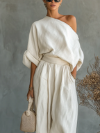 Demelza - Off-Shoulder 2-Teiliges Ensemble