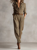 Lucinda – Stilvoller Tweed-Overall