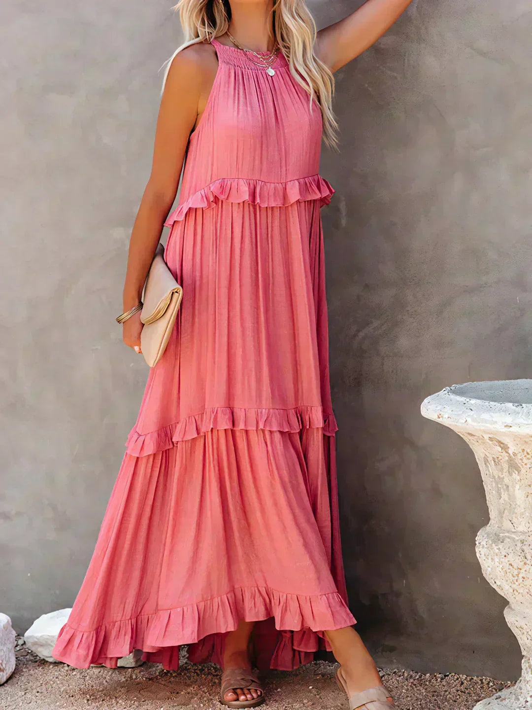 Dylilah | Kleid mit Rüschenabschluss