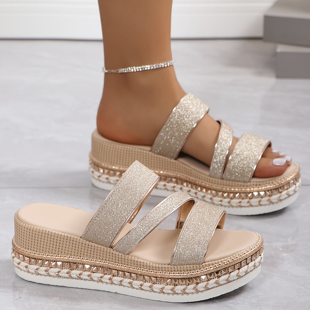 Layla | Komfortable Keil-Sandalen