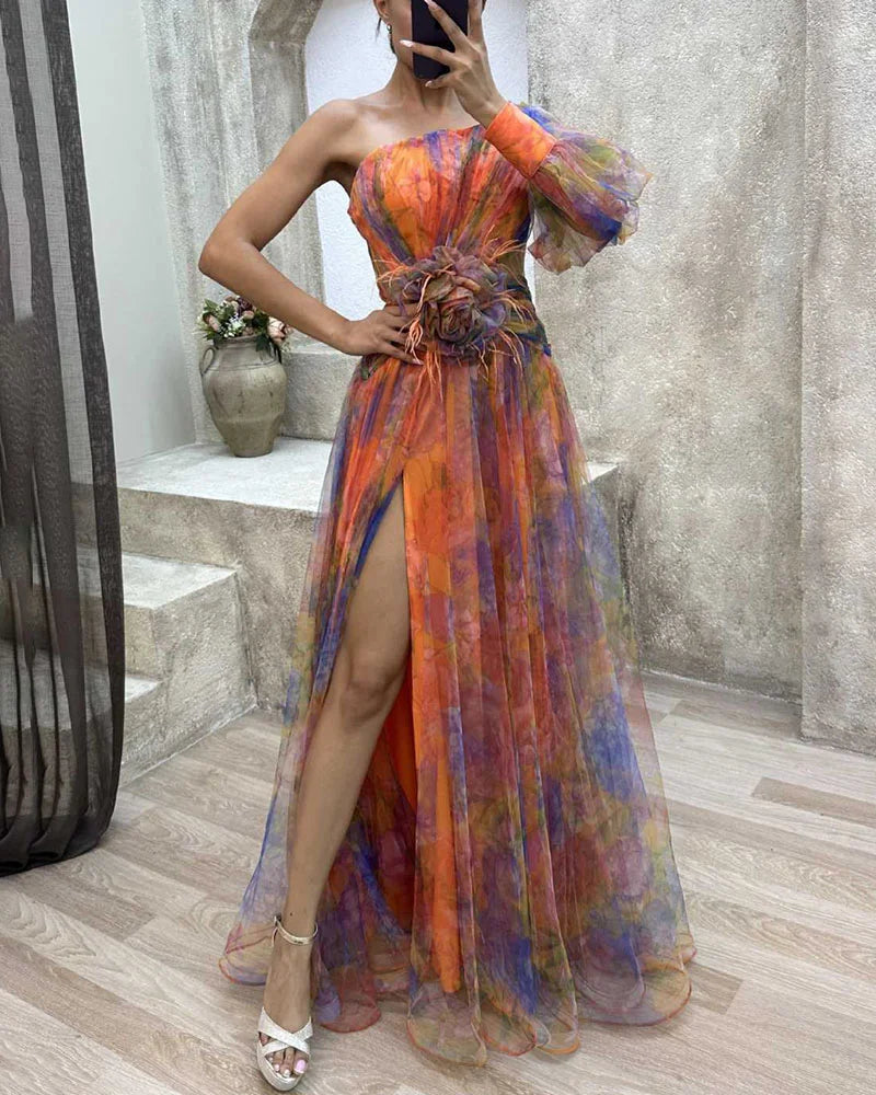 Ameliah | Elegantes Geteiltes Kleid