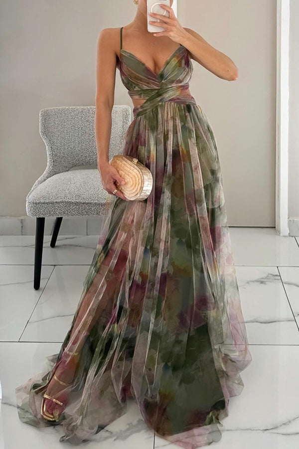 Sanne™ | Elegantes und Fließendes Abendkleid für romantische Anlässe