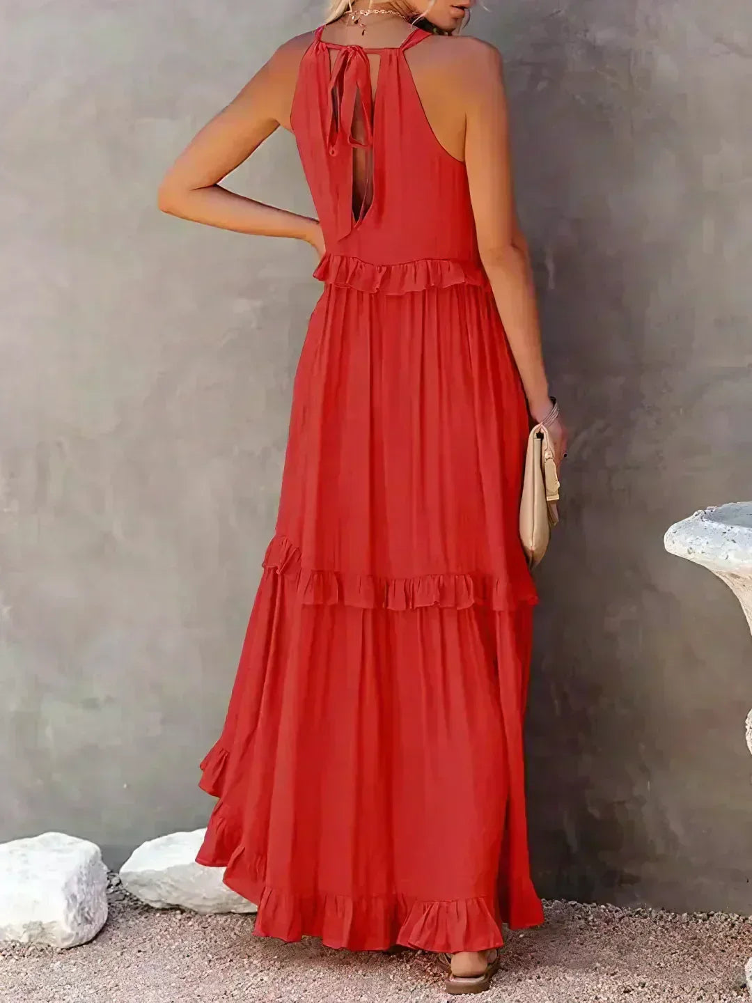 Dylilah | Kleid mit Rüschenabschluss