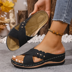 Pascalle | Orthopedic Wedge Sandals