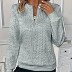 LUCIA I Zip-Up Pullover