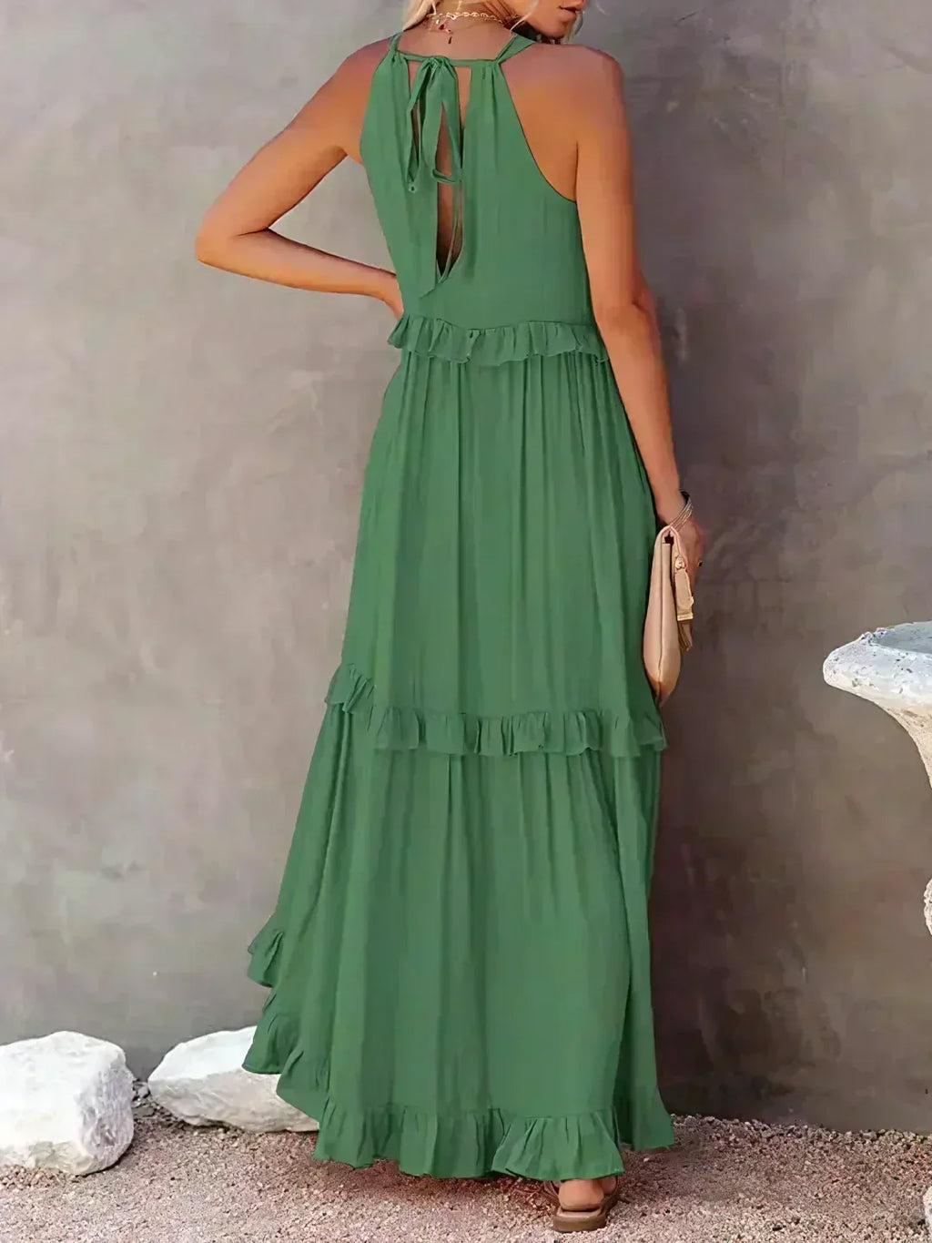 Dylilah | Kleid mit Rüschenabschluss