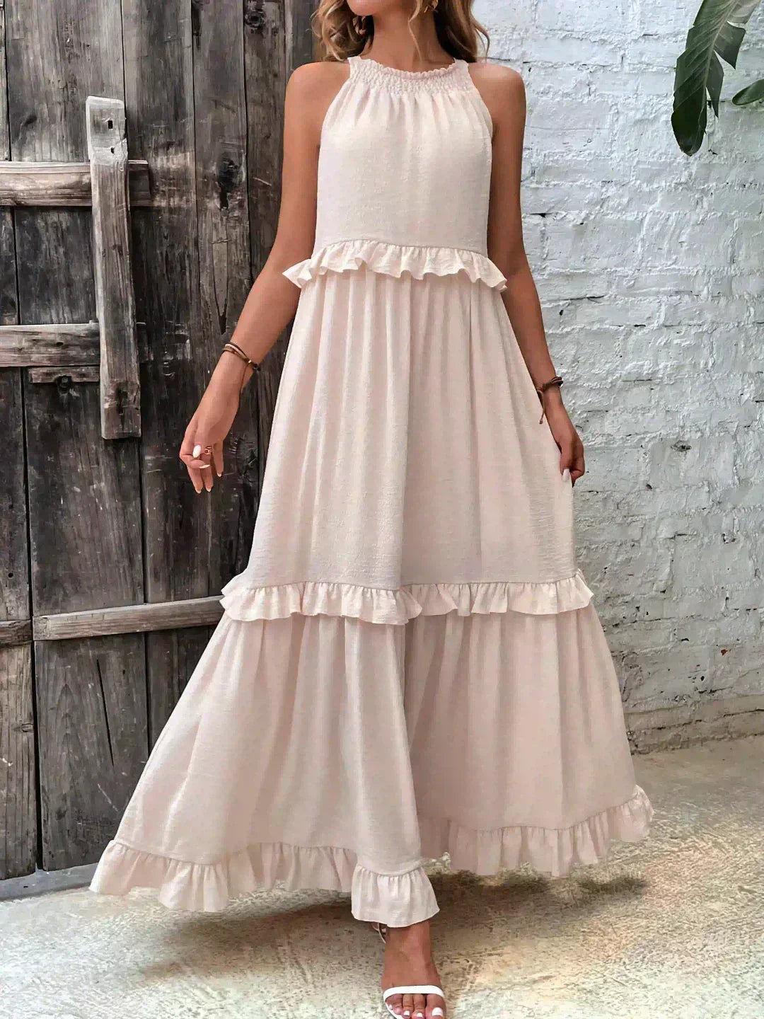 Dylilah | Kleid mit Rüschenabschluss