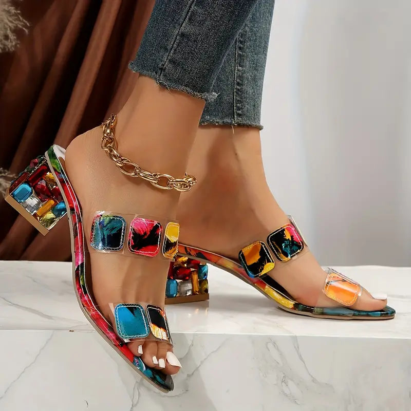 Flora - Doppelschnallen-Sandalen