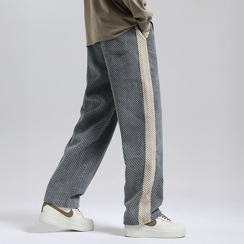 Caspar | Waffle Cord Jogging Pants