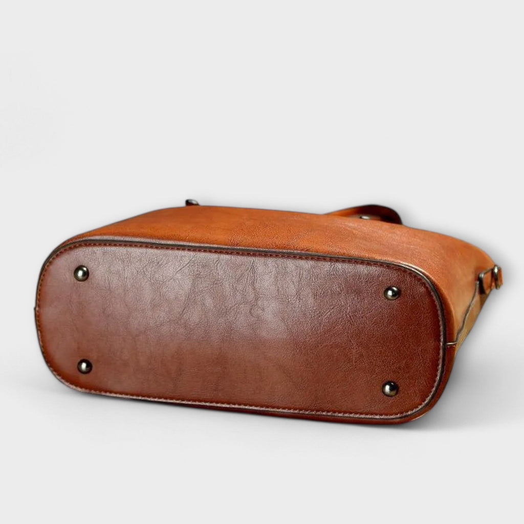 Olivia - Klassische Vintage Schultertasche