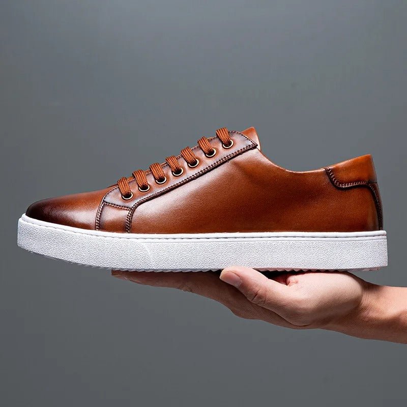 Enzo | Herren Leder Sneakers