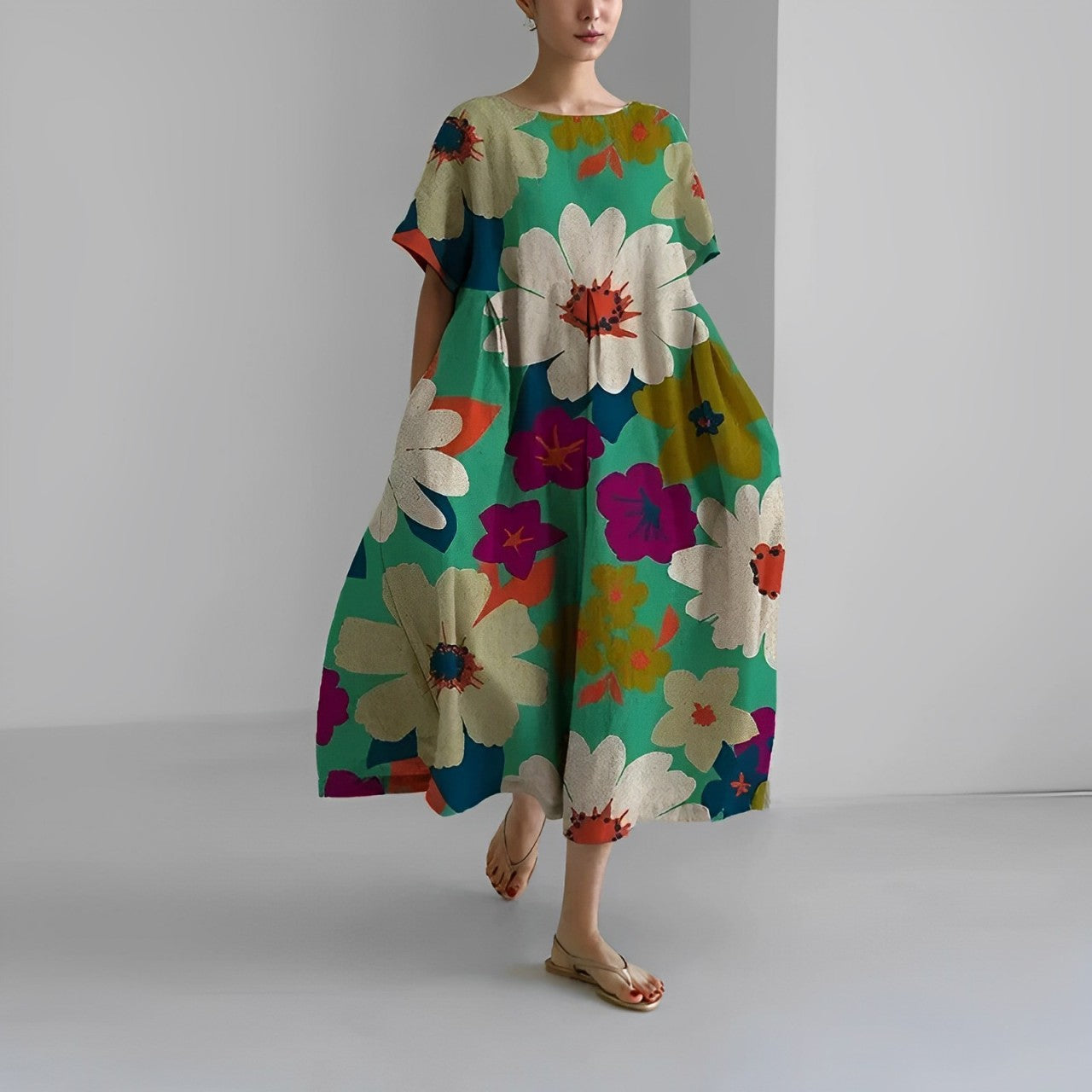 Daisey | Maxikleid mit Lockerem Schnitt