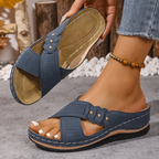 Pascalle | Orthopedic Wedge Sandals
