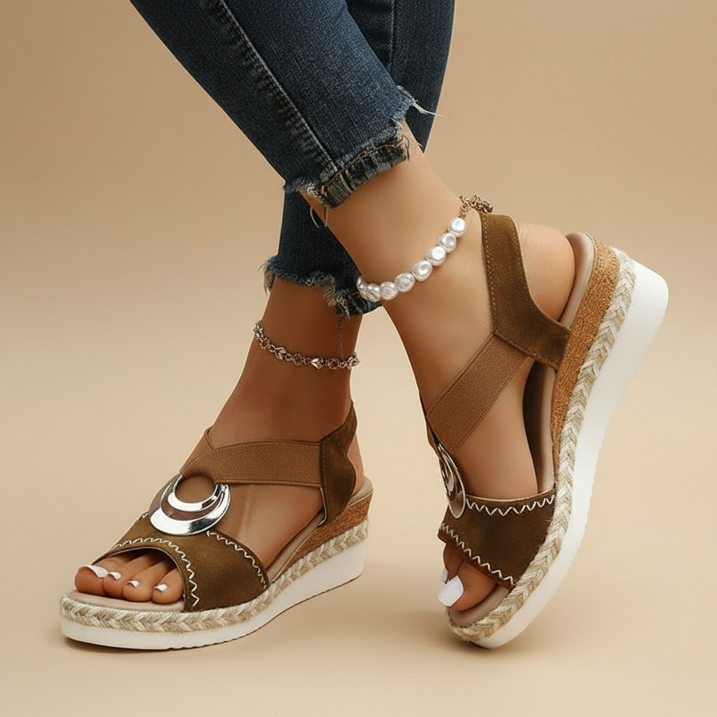 Myla – Stilvolle Plateau-Sandalen