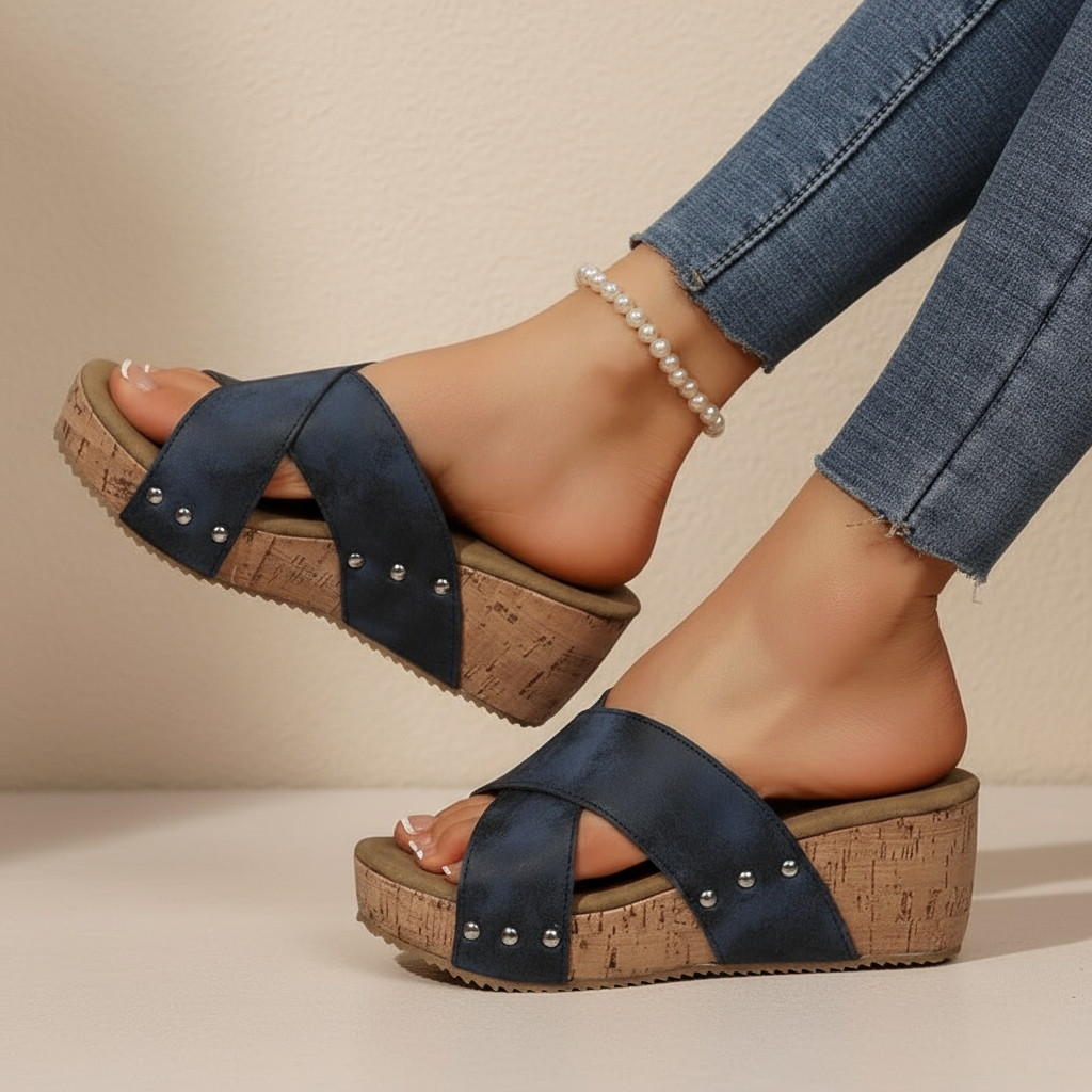 Mila | Bohemian Wedge Sandals