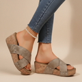 Oakley – Bohemian Wedge Sandals