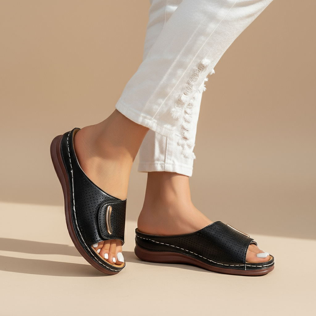 Joanna – Klassische Stadt-Sandalen