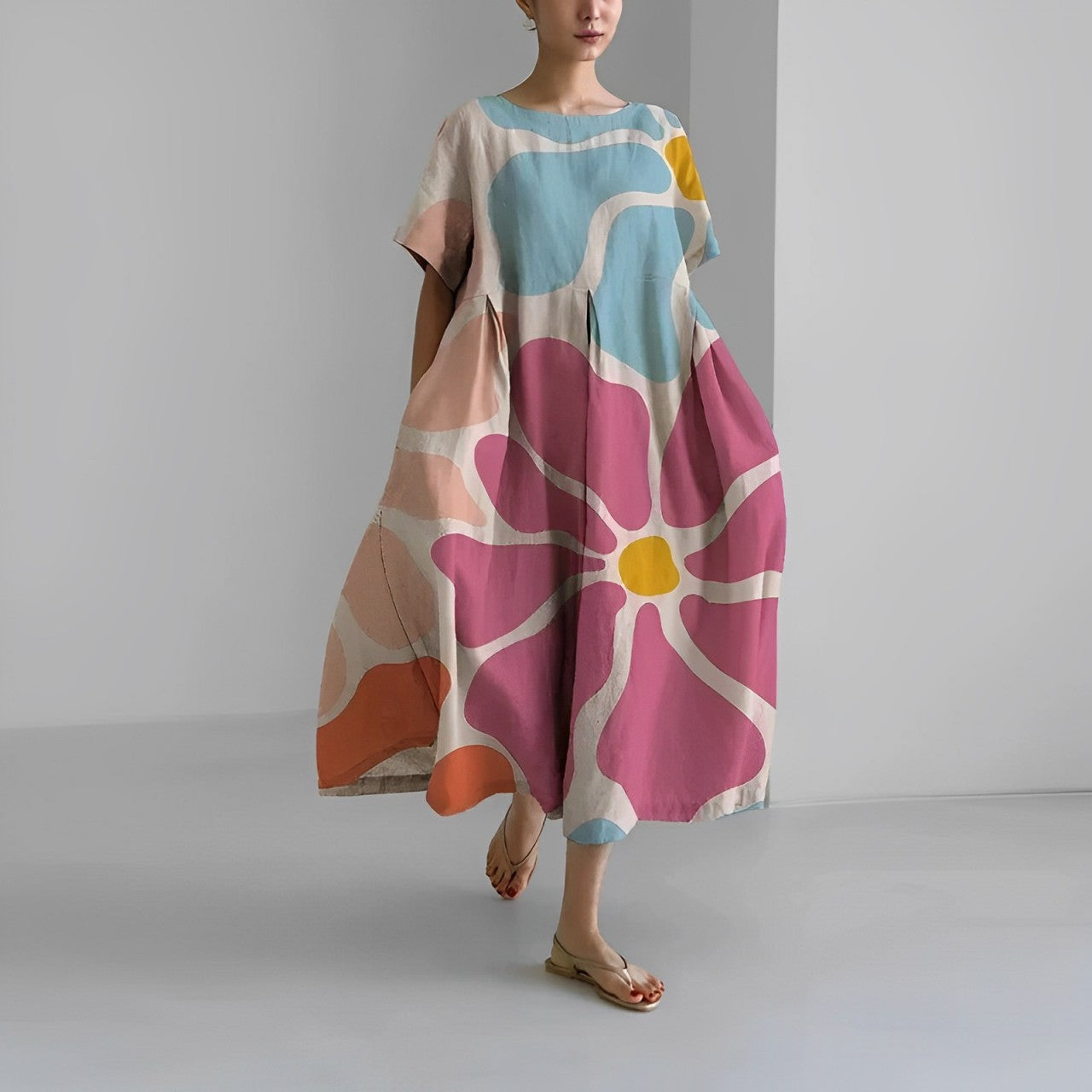 Daisey | Maxikleid mit Lockerem Schnitt